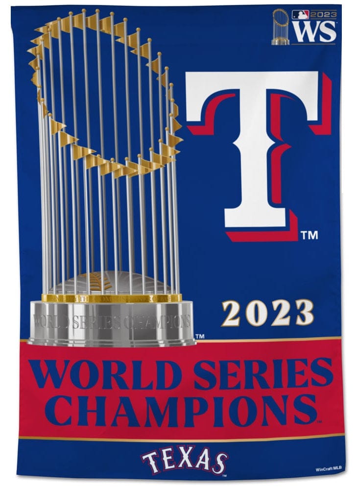 Texas Rangers Banner 2023 World Series Champions