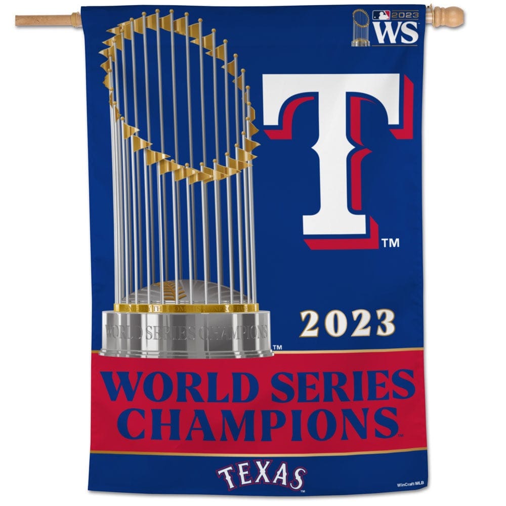 Texas Rangers Banner 2023 World Series Champions 3