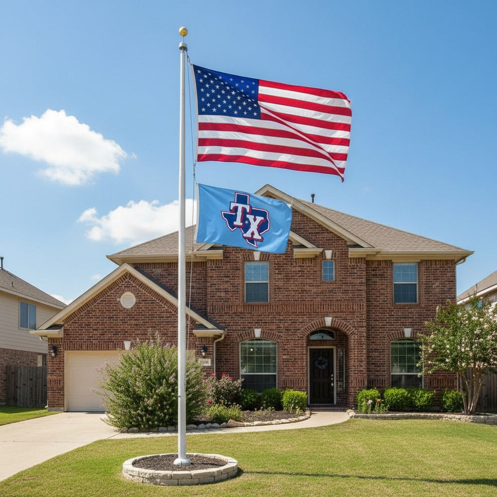 Texas Rangers Flag 3x5 Blue