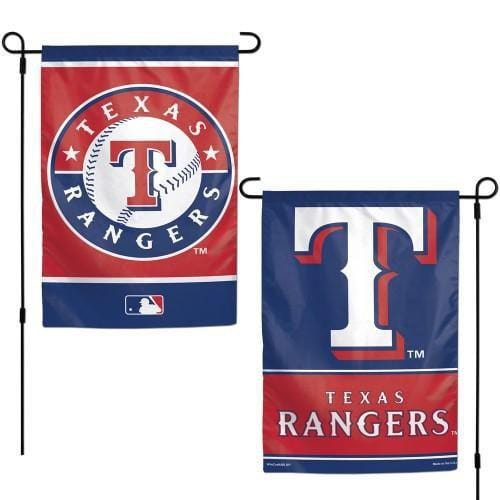 Texas Rangers Garden Flag 2 Sided