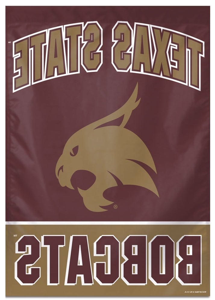 Texas State University Flag Vertical House Banner