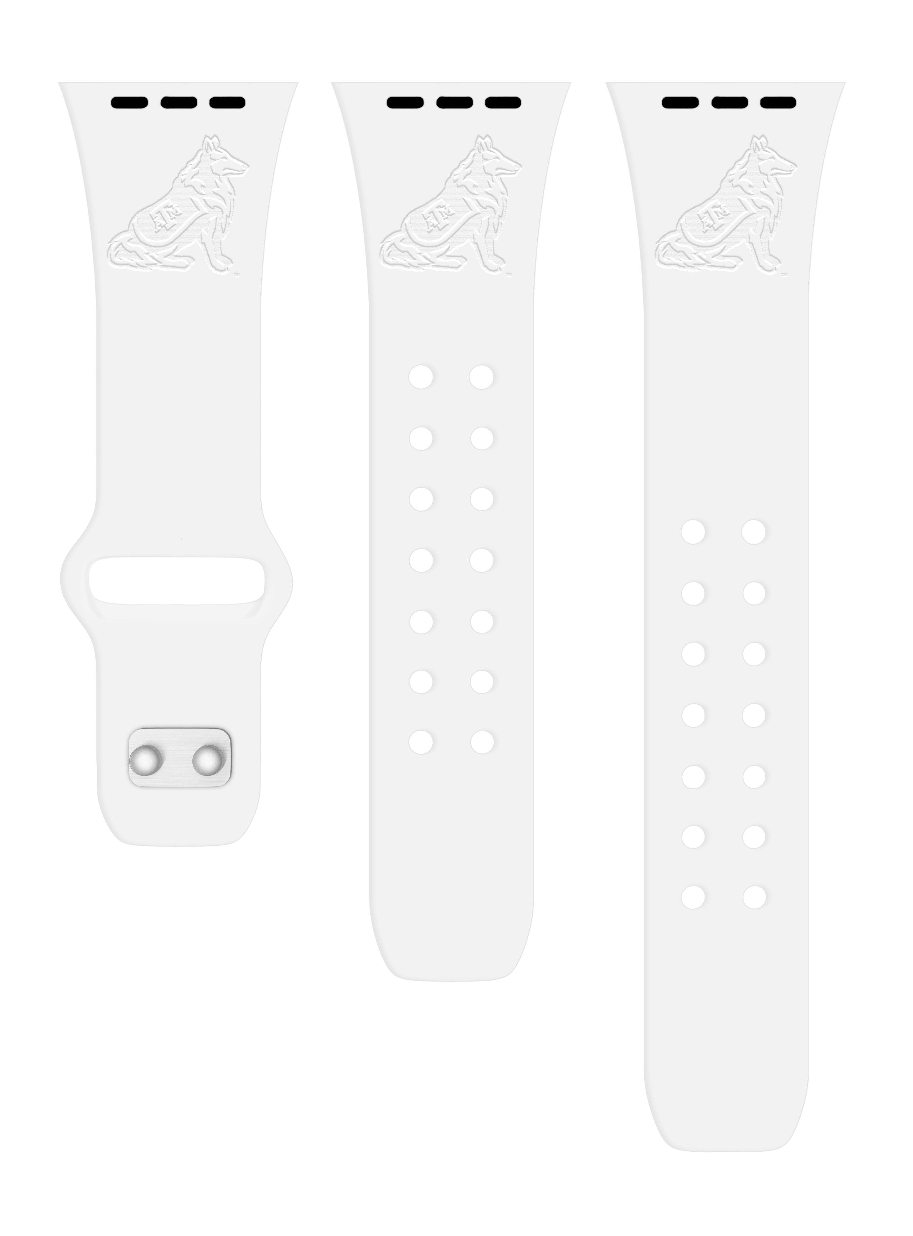 Texas A&M Aggies Engraved Apple Watch Band 31