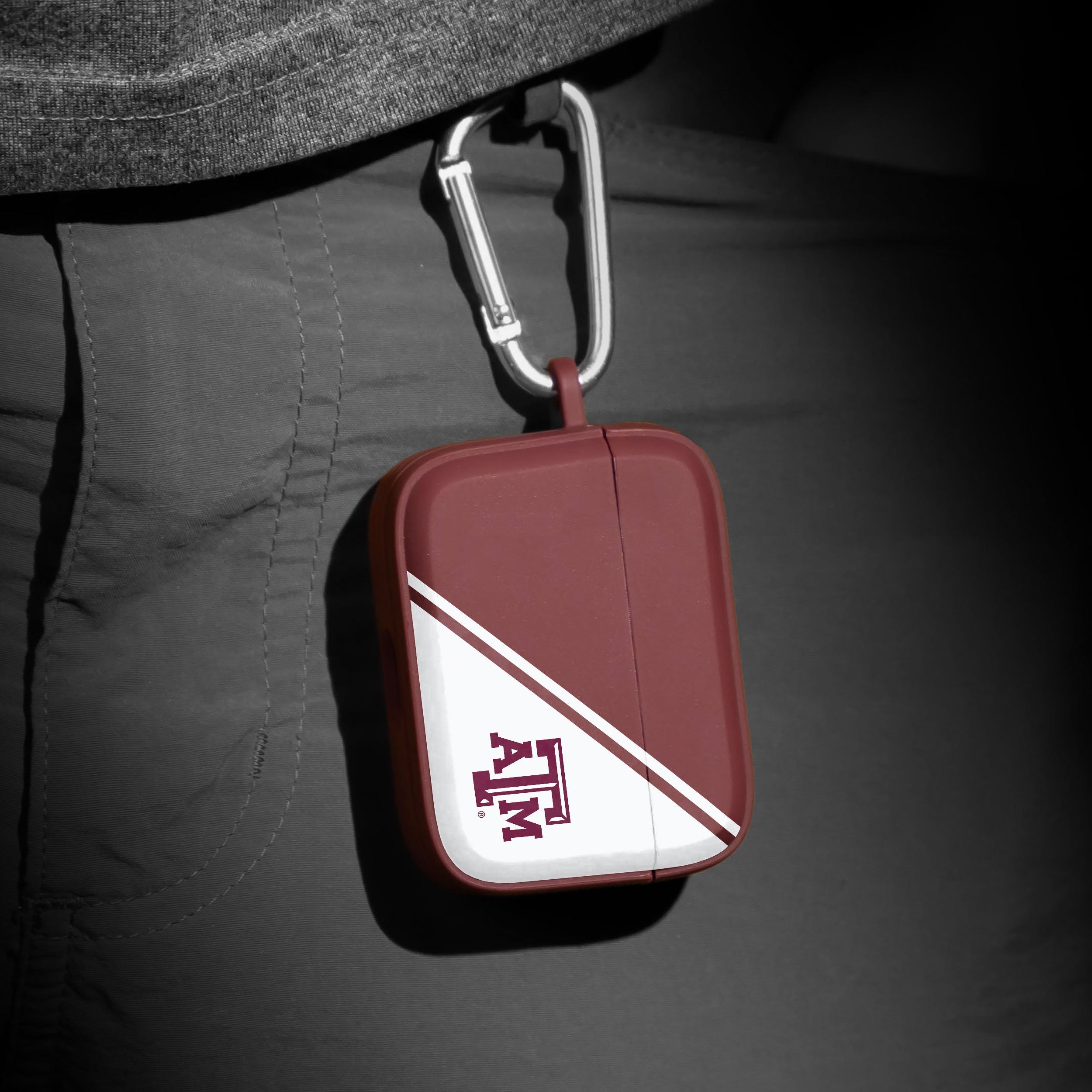 Texas A&M Aggies HDX Champion Series Apple AirPods Pro 1 & 2 Case Cover 3