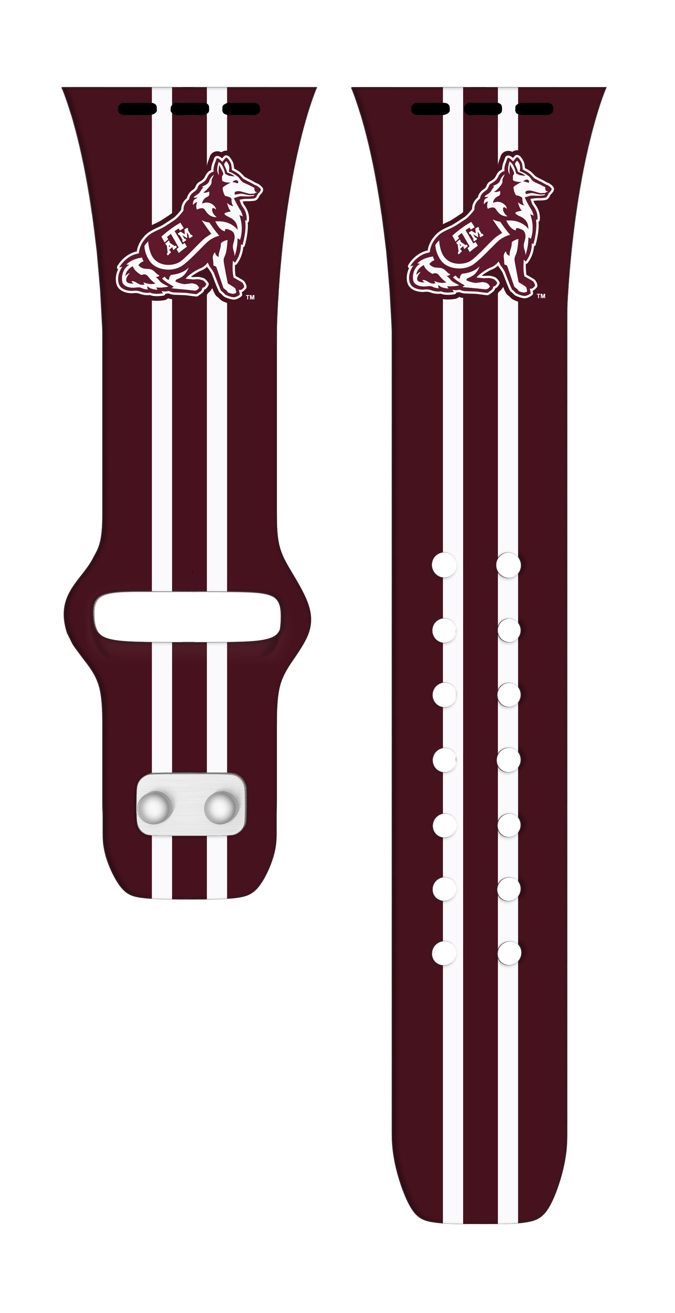Texas A&M Aggies HD Apple Watch Band 4