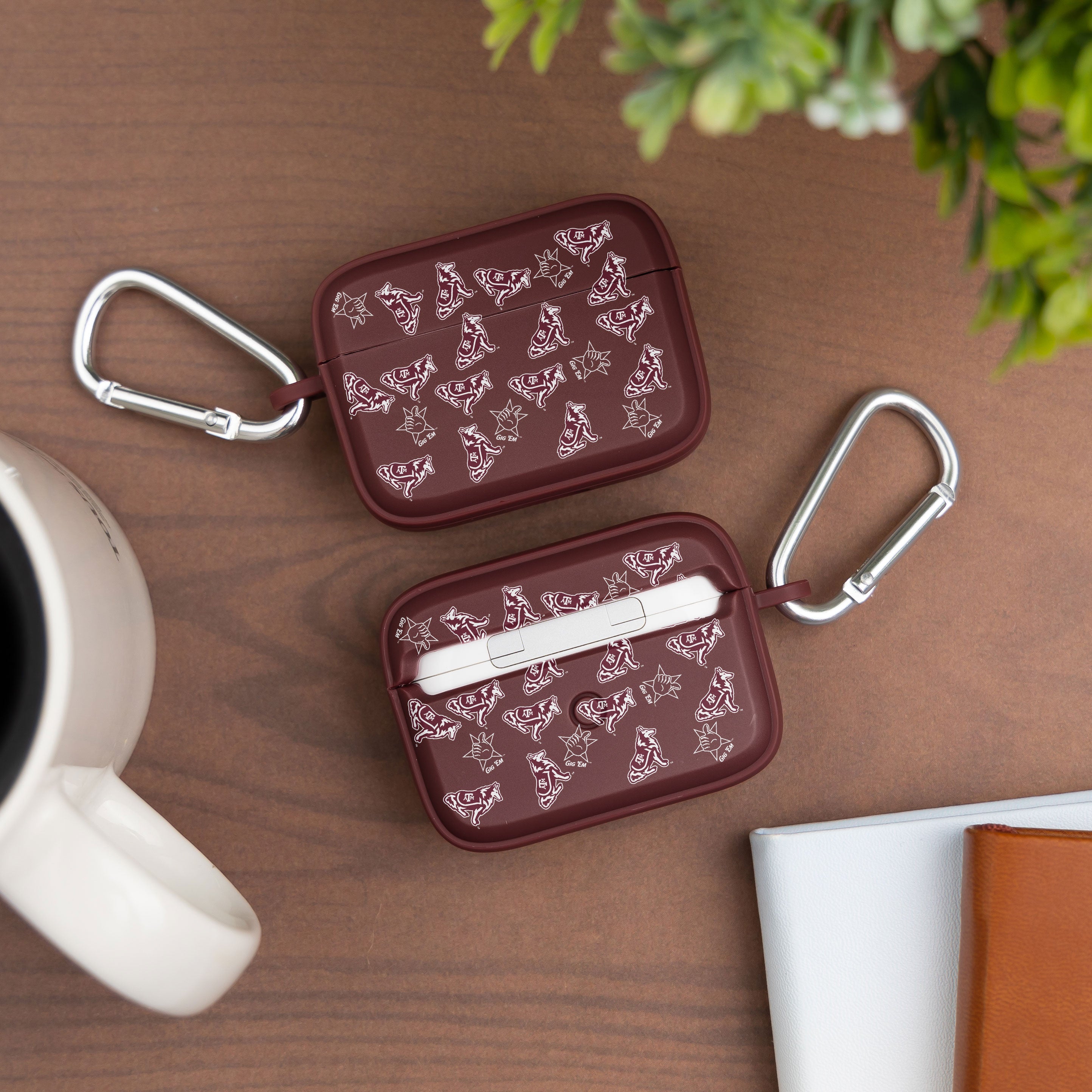 Texas A&M Aggies HDX Apple Airpods Pro 1 & 2 Case Cover 13