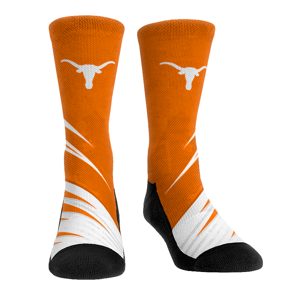 Texas Longhorns - Slash Slant | Rock 'Em Socks 1