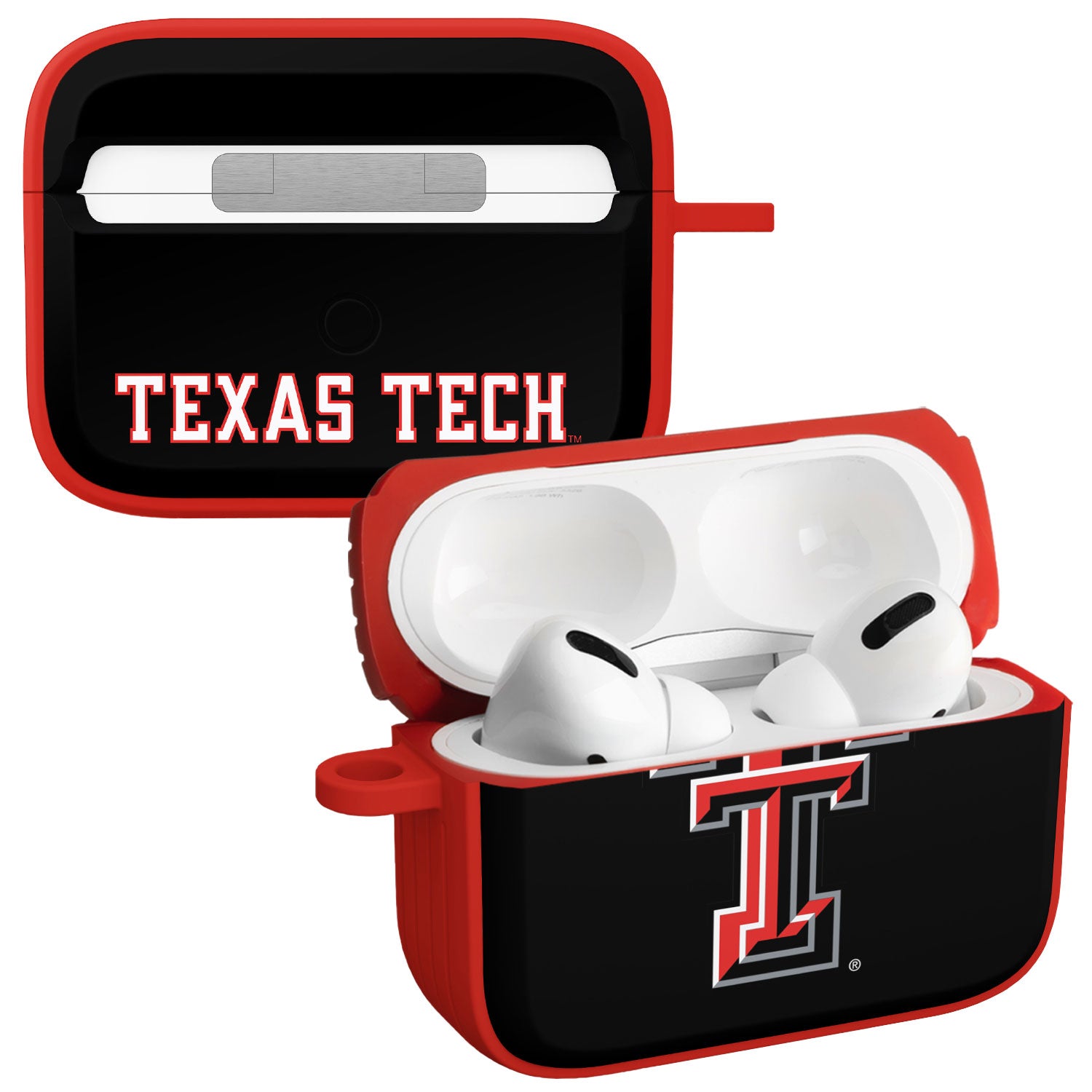 Texas Tech Red Raiders HDX AirPods Pro 1 & 2 Case Cover 1