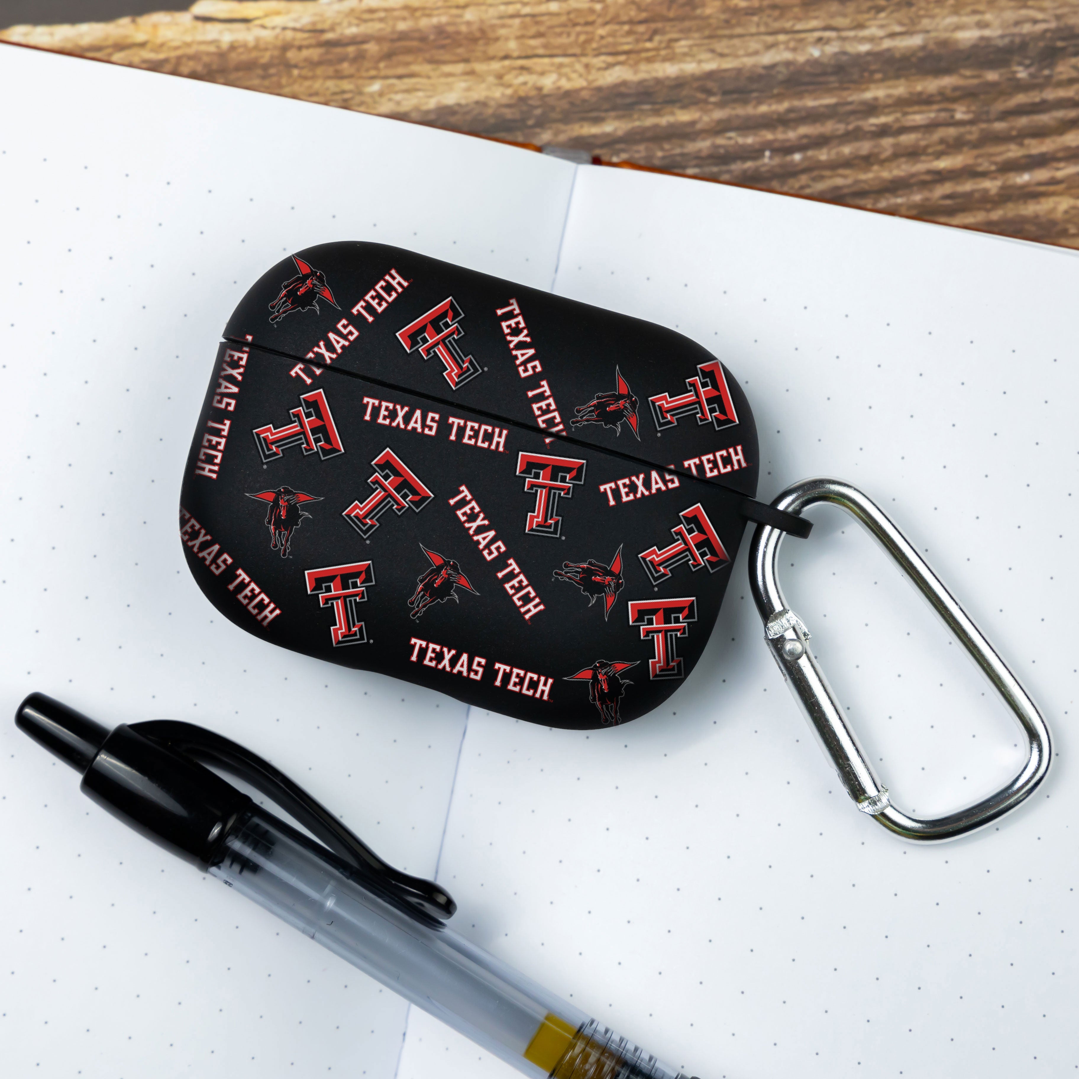 Texas Tech Red Raiders HD AirPods Pro 1 & 2 Case Cover 6