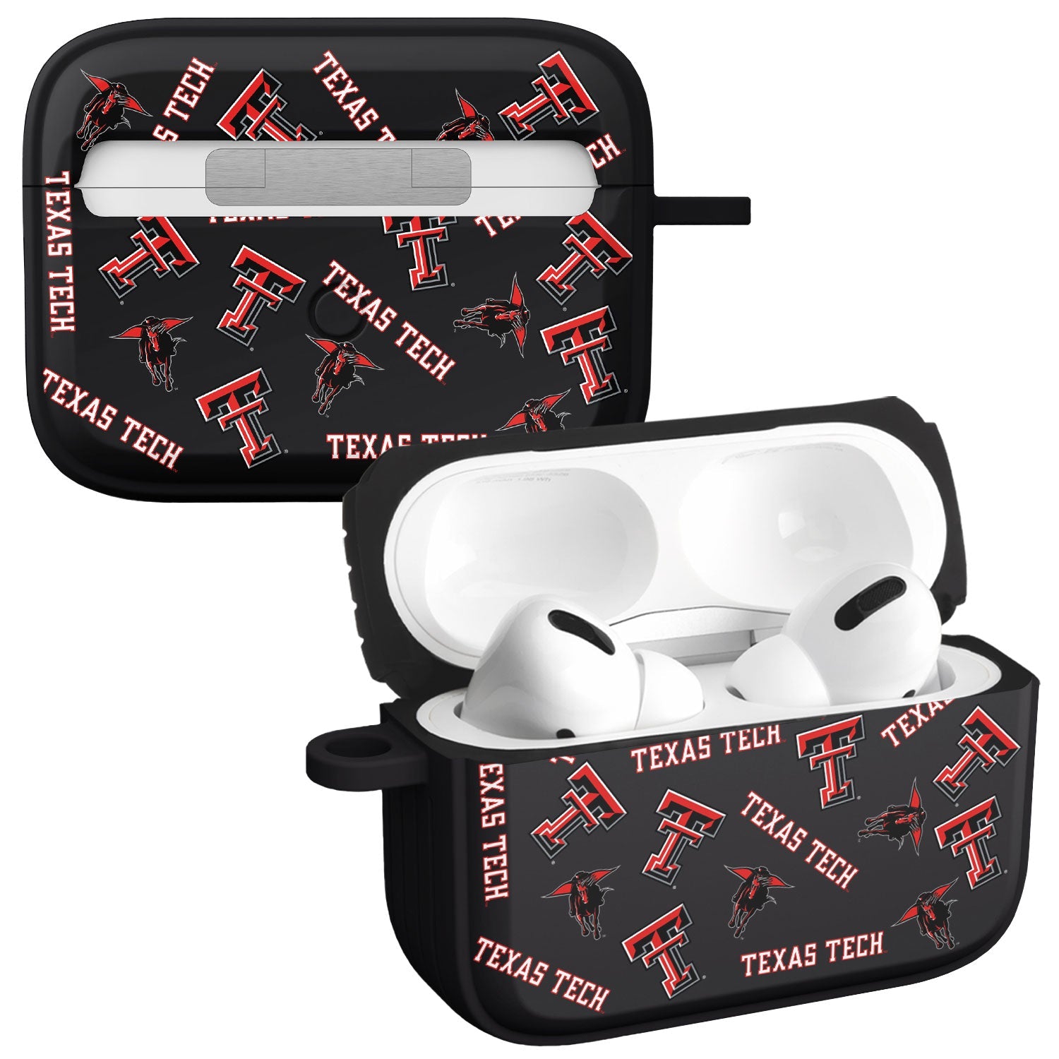 Texas Tech Red Raiders HDX AirPods Pro 1 & 2 Case Cover 6