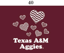 Texas A&M Infant Lap Shoulder Creeper Print 7