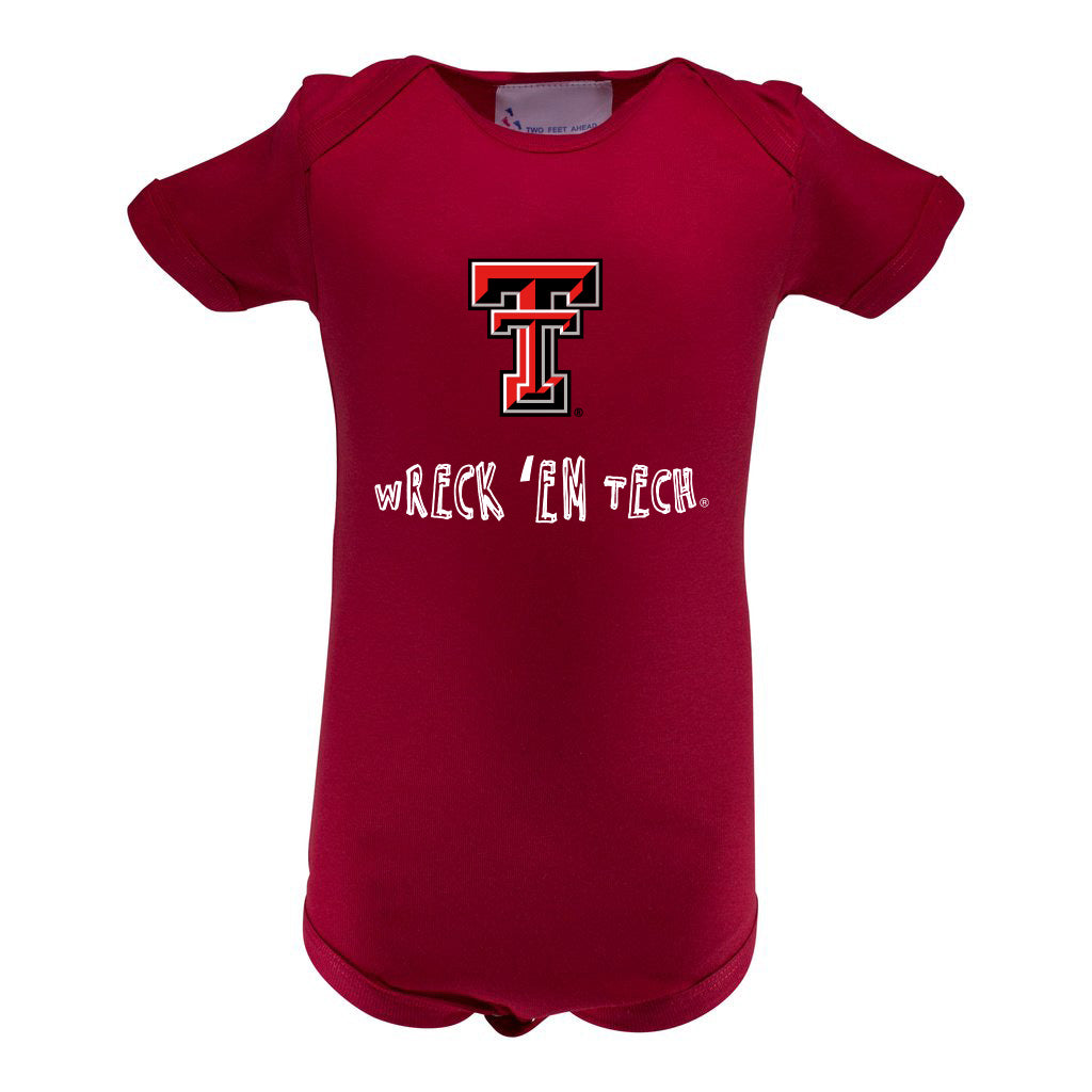 Texas Tech Infant Lap Shoulder Creeper Print | Two Feet Ahead