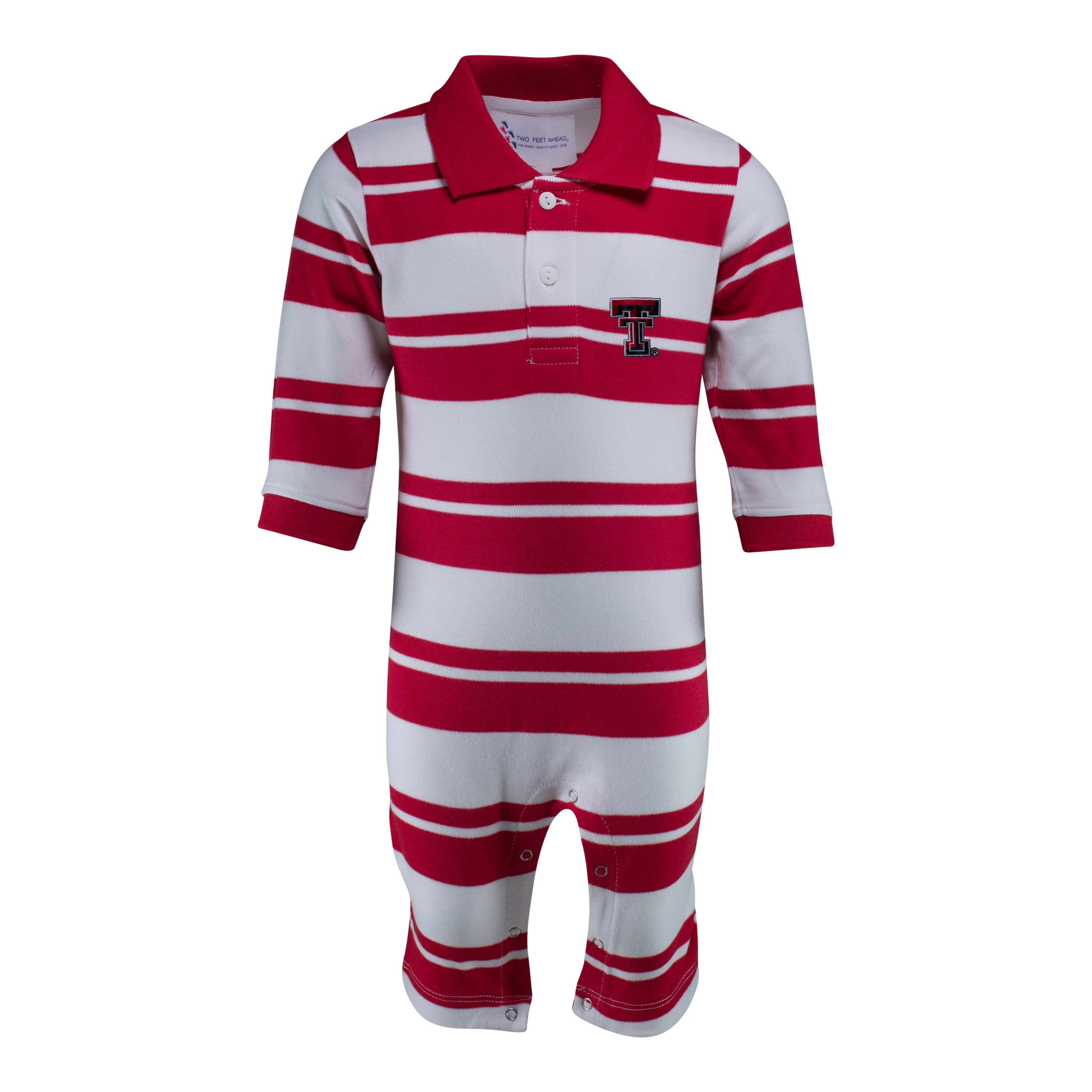 Texas Tech Rugby Long Leg Romper | Two Feet Ahead
