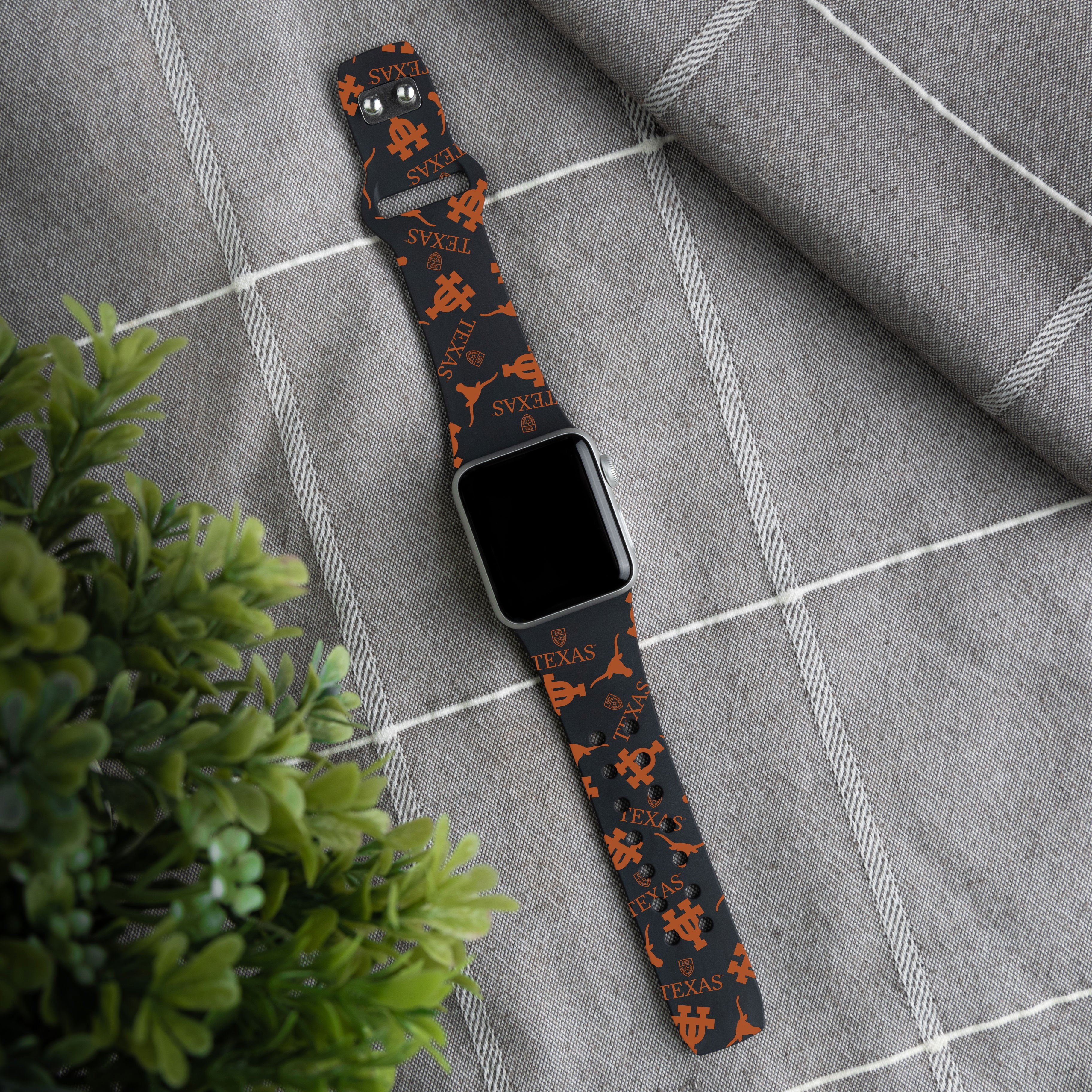 Texas Longhorns HD Apple Watch Band 10