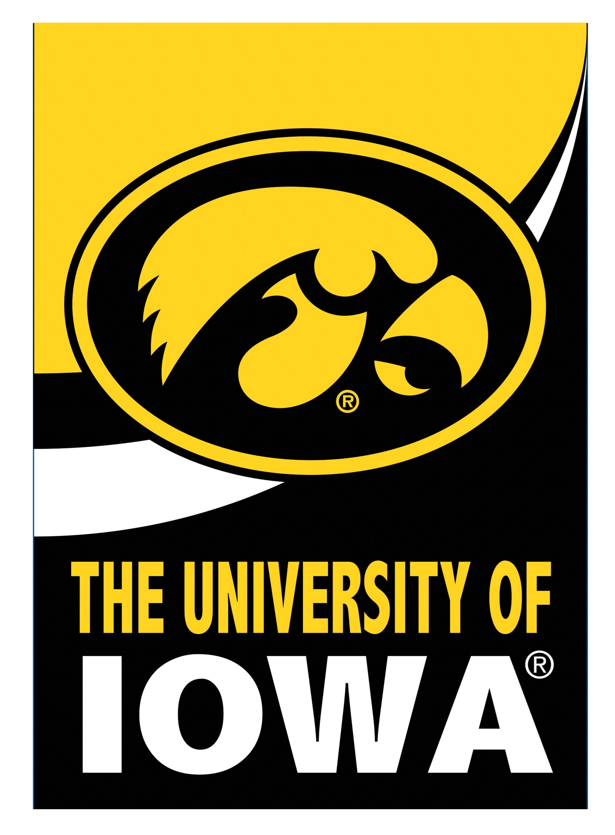 The University of Iowa 2 Sided Garden Flag 1