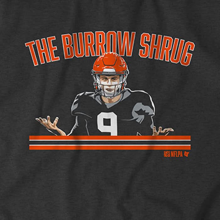 The Joe Burrow Shrug 4