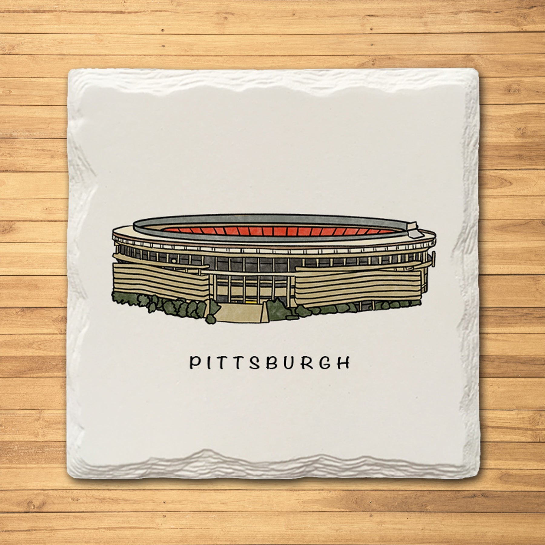 Pittsburgh Football Variety Pack - Ceramic Drink Coasters - 4 Pack 4
