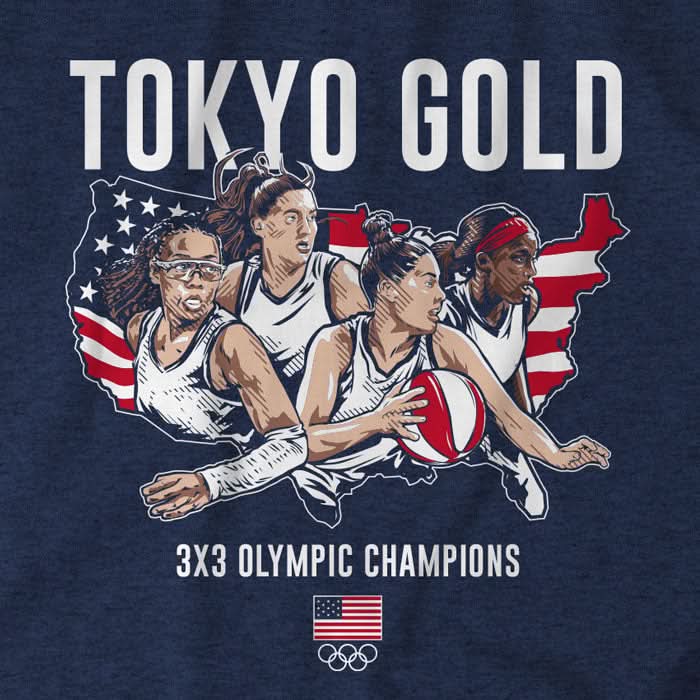 Team USA: 3x3 Tokyo Gold 5