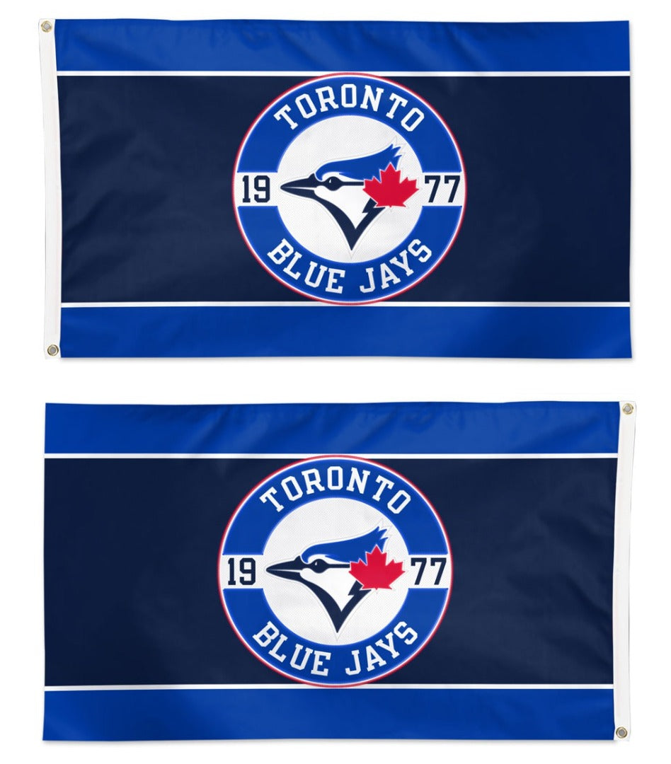 Toronto Blue Jays Embroidered Flag 2 Sided 3x5