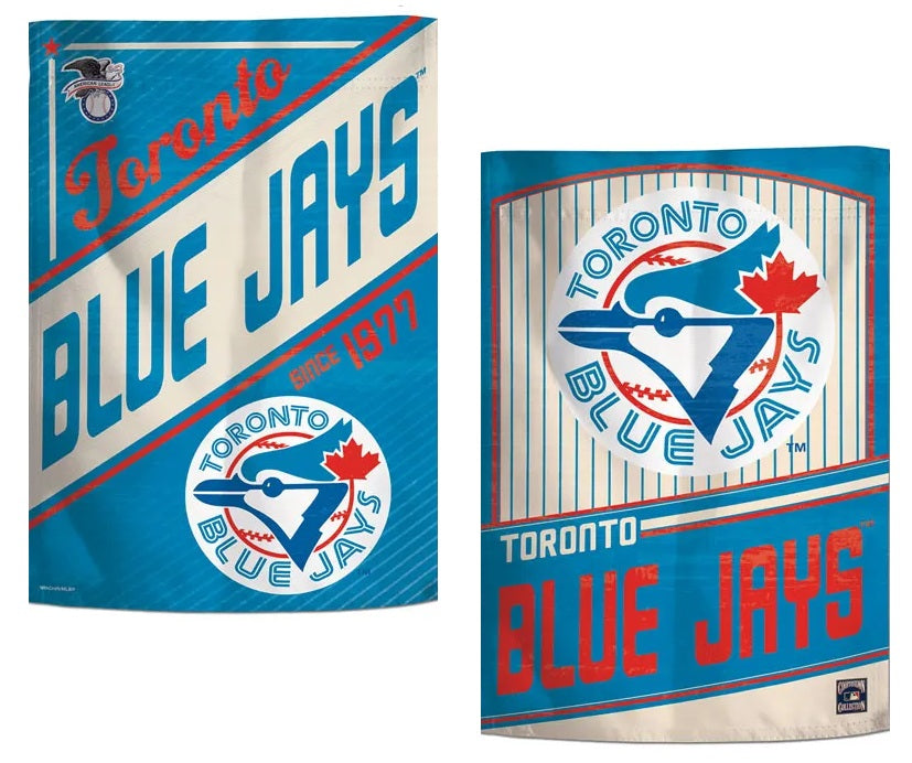 Toronto Blue Jays Garden Flag 2 Sided Classic Logo 1