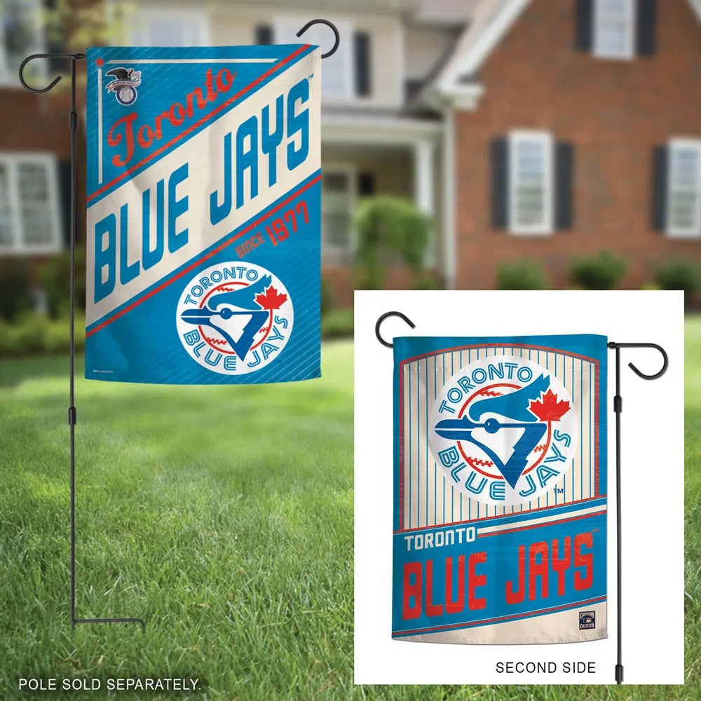 Toronto Blue Jays Garden Flag 2 Sided Classic Logo 2