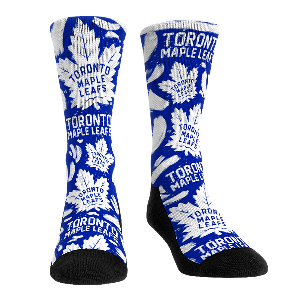 Toronto Maple Leafs - Logo Paint | Rock 'Em Socks