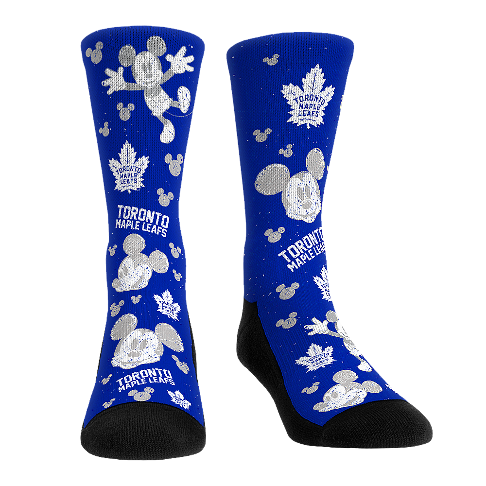 Toronto Maple Leafs - Disney - Mickey Sketch | Rock 'Em Socks