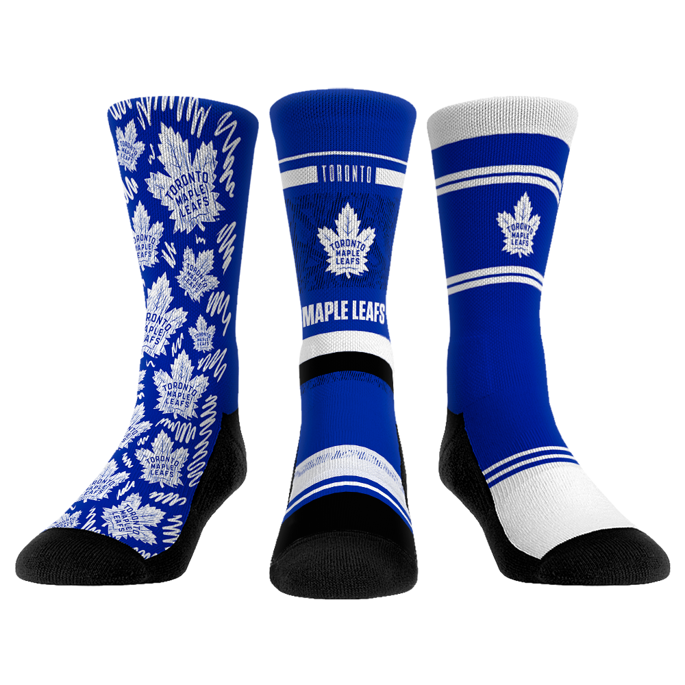 Toronto Maple Leafs - 3-Pack | Rock 'Em Socks