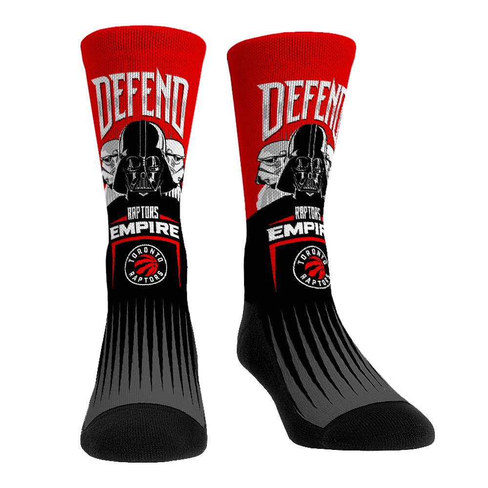 Toronto Raptors - Star Wars  - Defend The Empire | Rock 'Em Socks 1