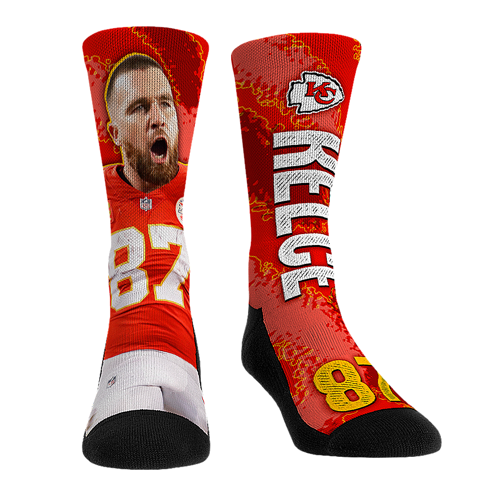 Travis Kelce - Kansas City Chiefs  - Big Player | Rock 'Em Socks 1