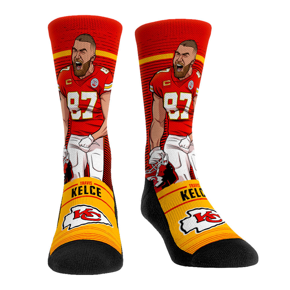 Travis Kelce - Kansas City Chiefs  - Big Shot | Rock 'Em Socks