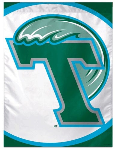 Tulane Green Wave Banner Throwback House Flag