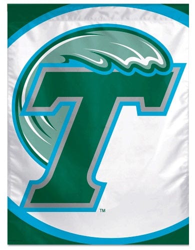 Tulane Green Wave Banner Throwback House Flag