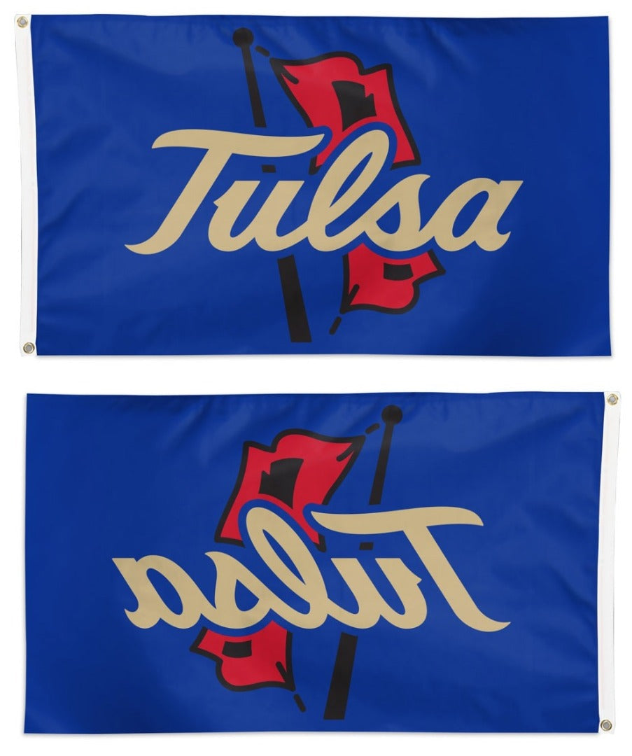 Tulsa Golden Hurricanes Flag 3x5 Logo