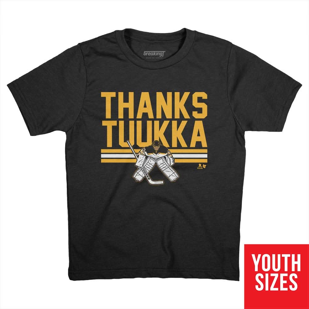 Tuukka Rask: Thanks Tuukka 3