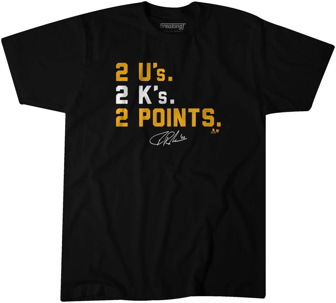 Tuukka Rask: Two U's. Two K's. Two Points. 2