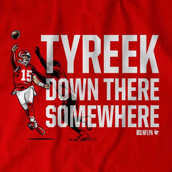 Patrick Mahomes: Tyreek Down There Somewhere 4
