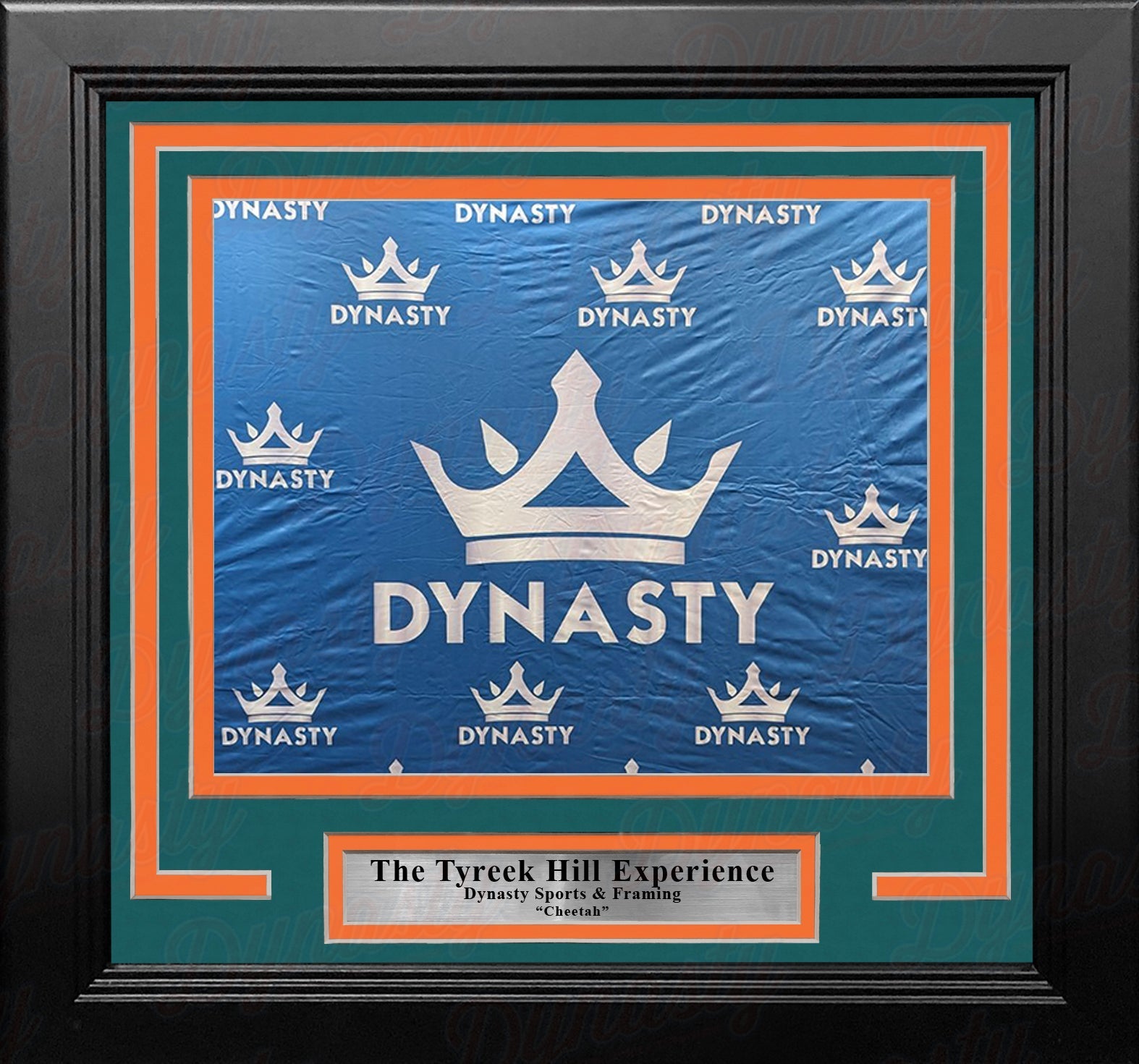 Tyreek Hill Miami Dolphins Photo-Op Frame Kit 2