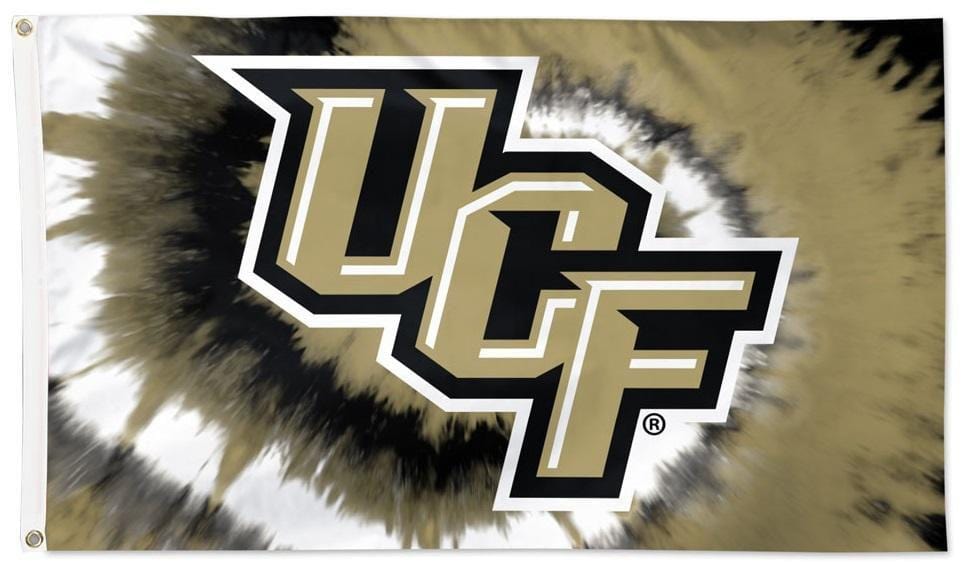 UCF Flag 3x5 Tie Dyed Central Florida