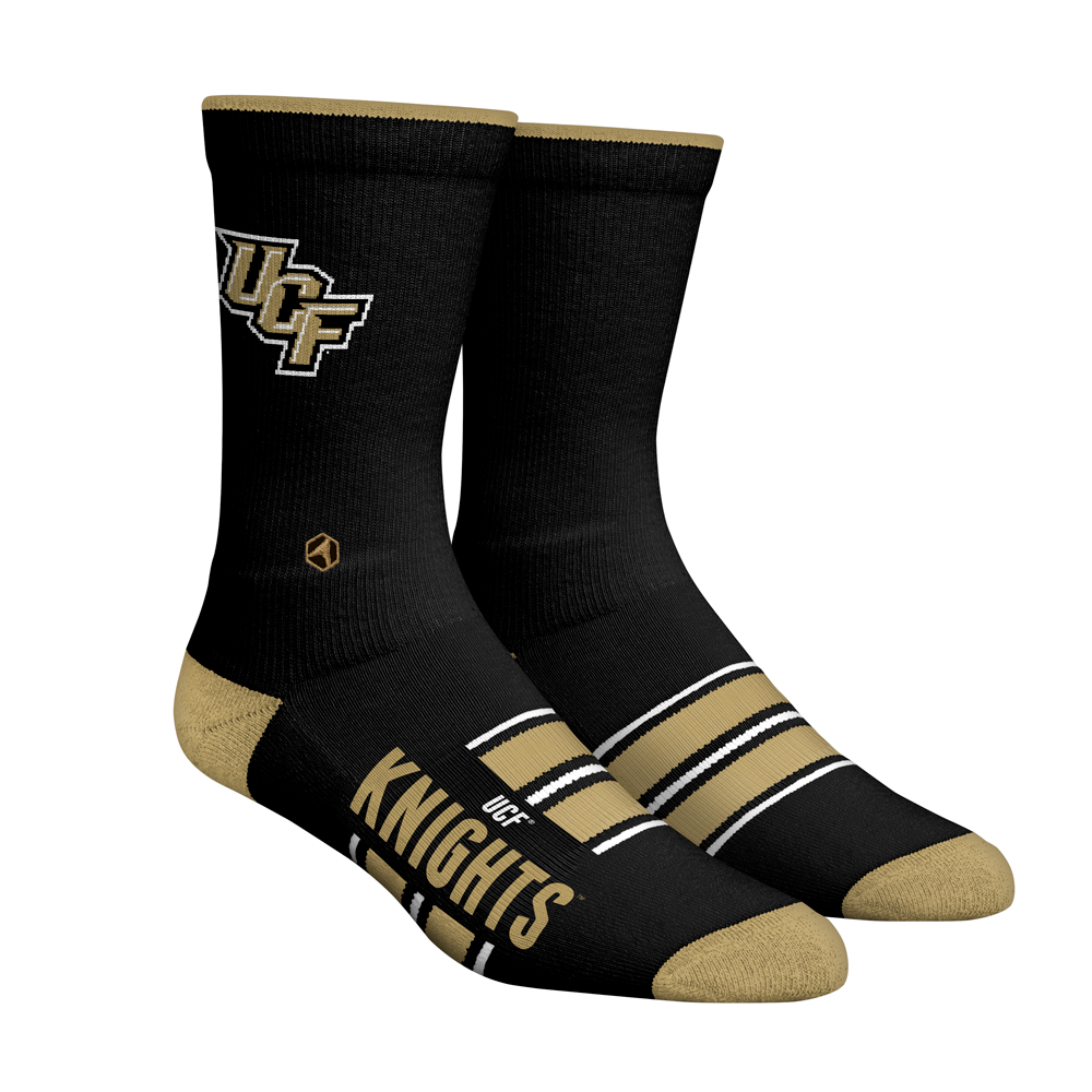 UCF Knights - Gametime Stripe (Knitted) | Rock 'Em Socks