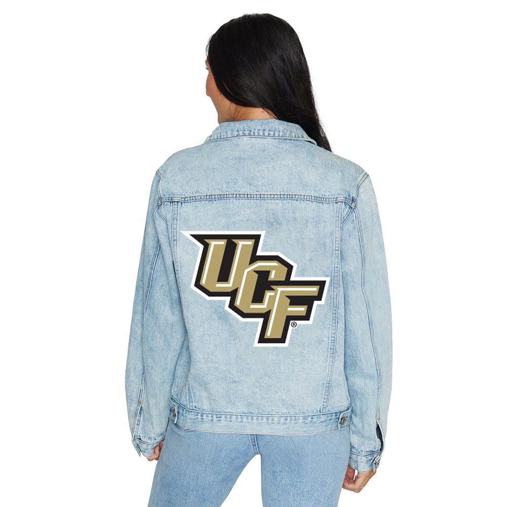 UCF Logo Denim Jacket | lojobands