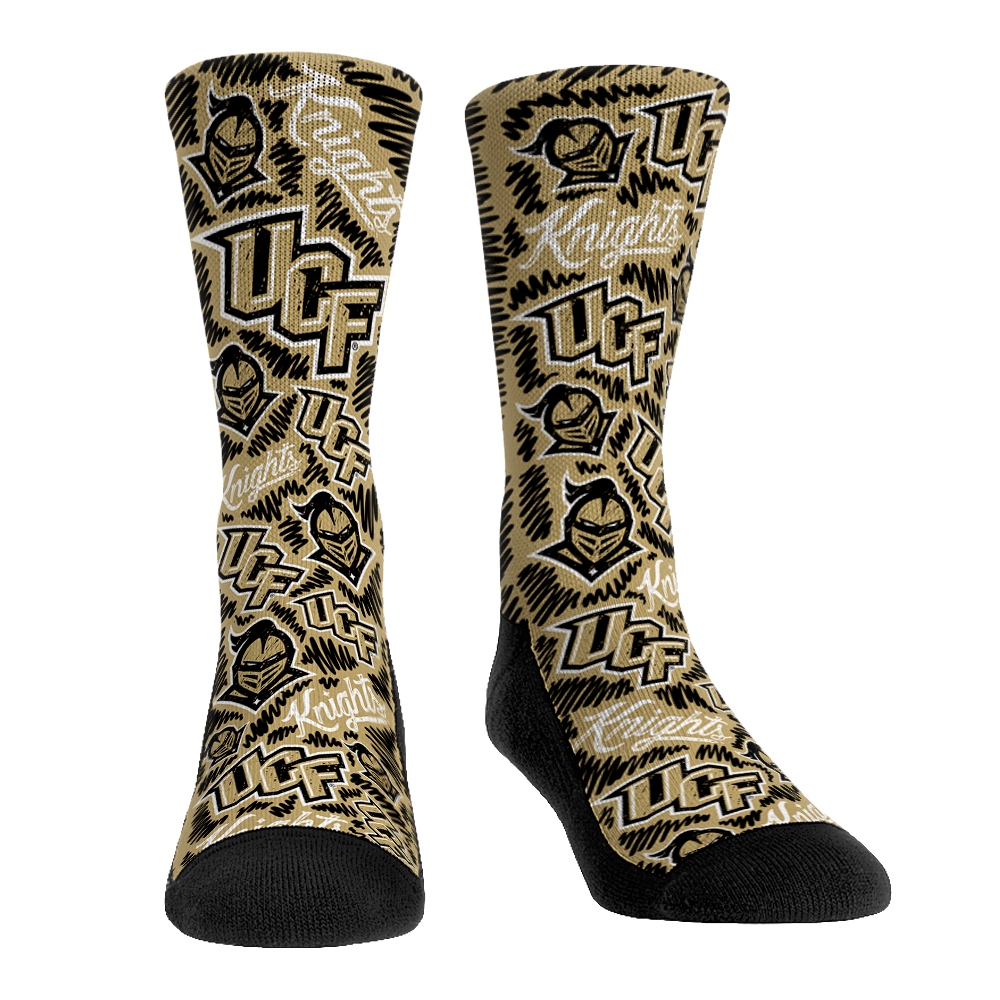 UCF Knights - Logo Sketch | Rock 'Em Socks