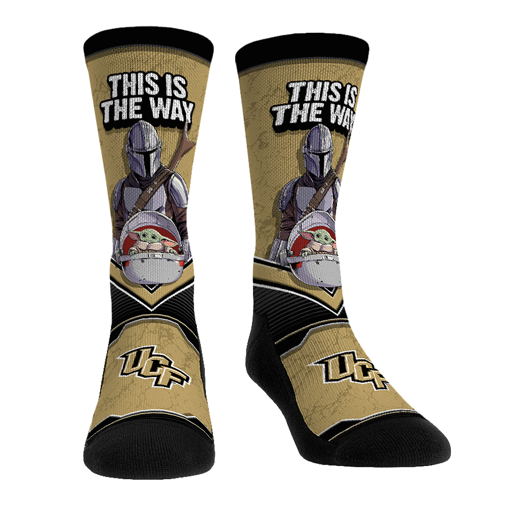 UCF Knights - Star Wars  - This Is The Way | Rock 'Em Socks