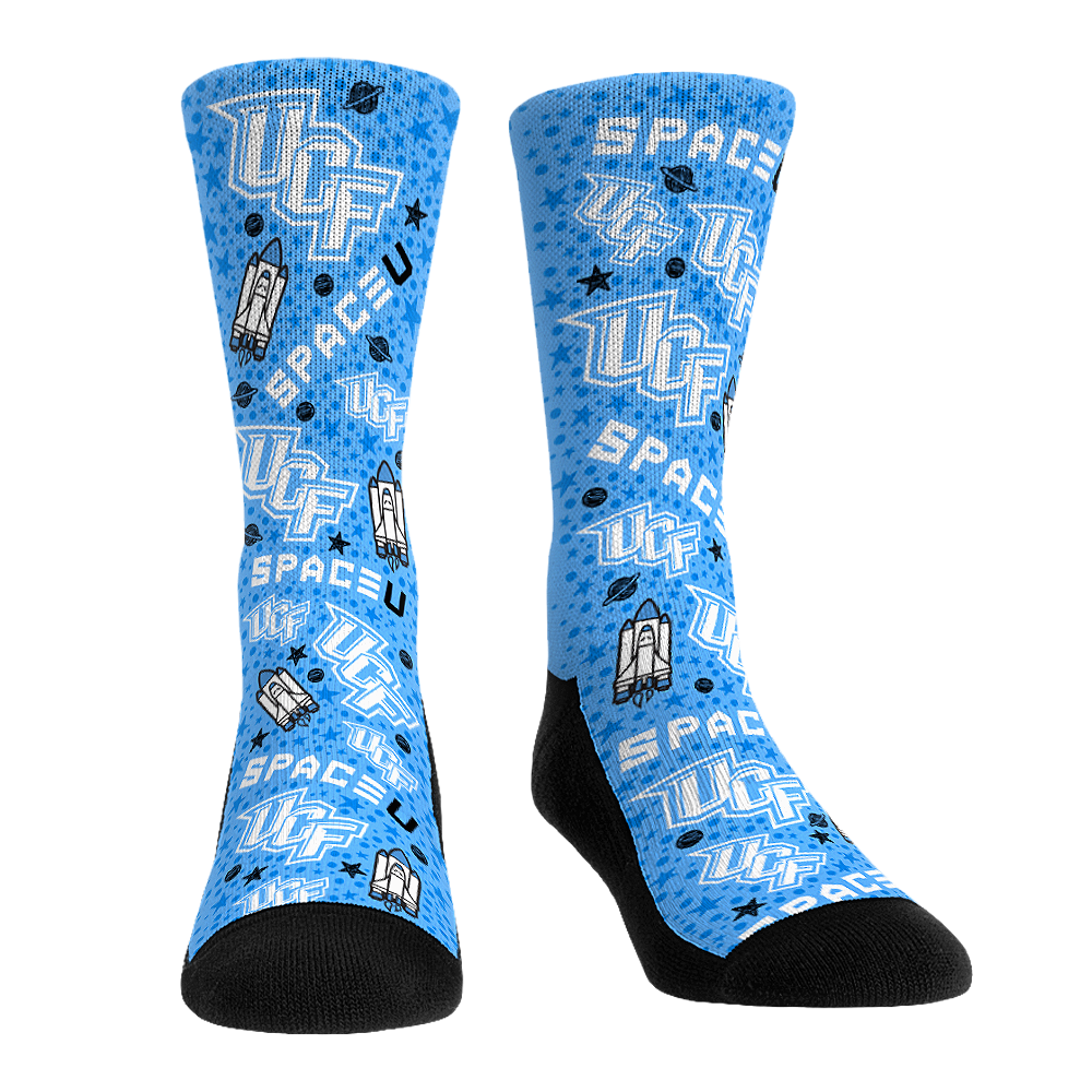UCF Knights - Space Game  - Space U All-Over | Rock 'Em Socks