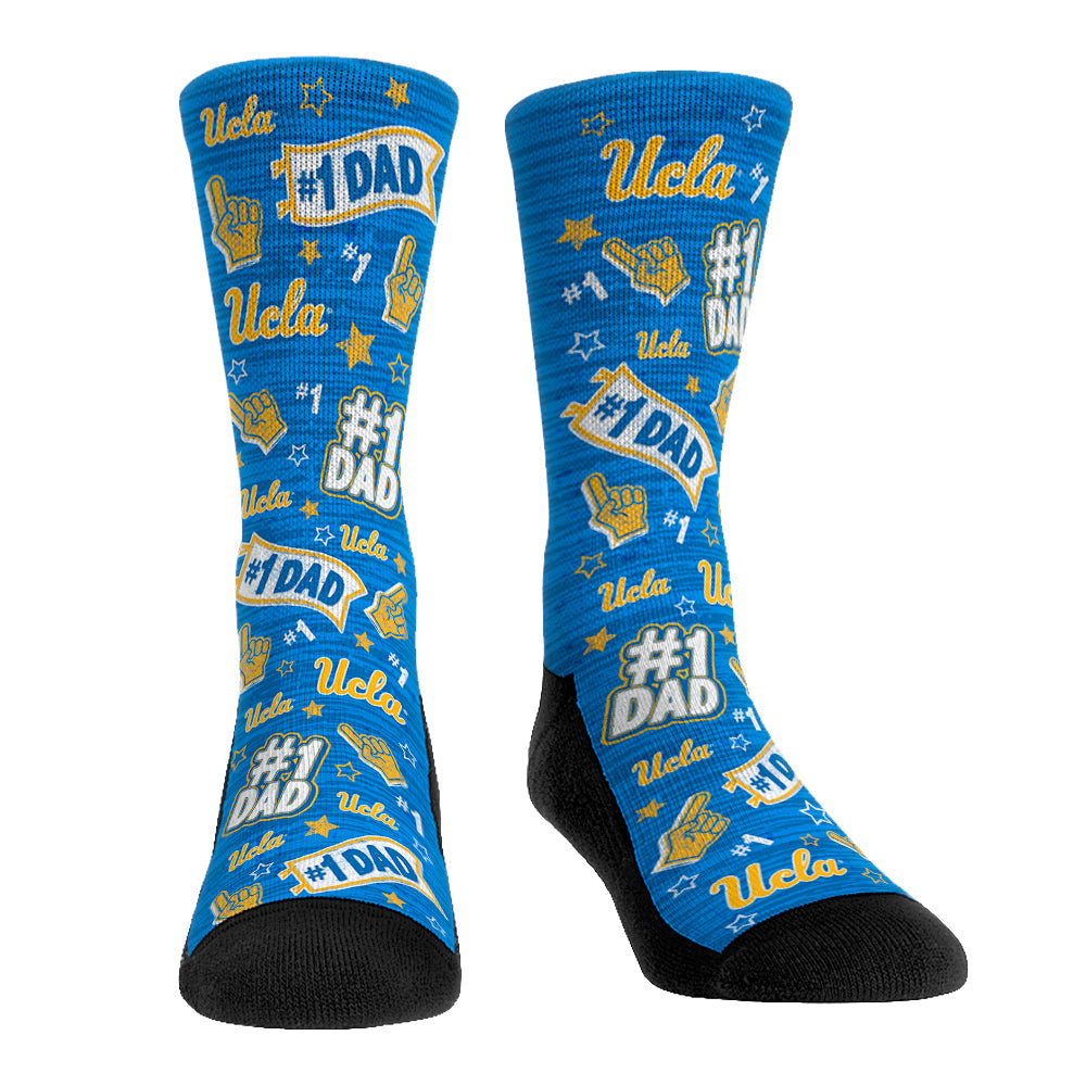 UCLA Bruins - #1 Dad | Rock 'Em Socks