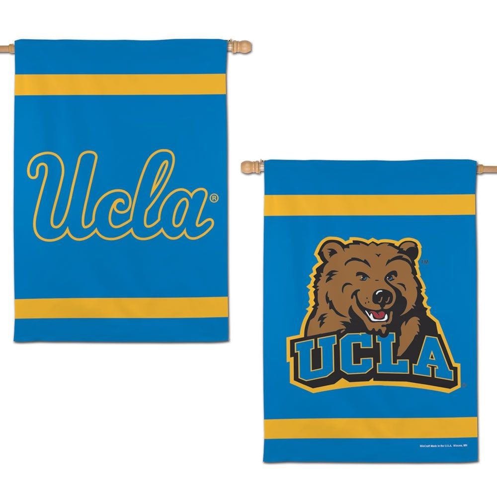 UCLA Bruins Banner 2 Sided Double Logo Flag