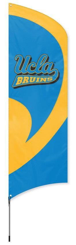 UCLA Bruins Tall Team Feather Flag with Flagpole