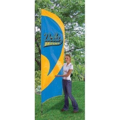 UCLA Bruins Tall Team Feather Flag with Flagpole