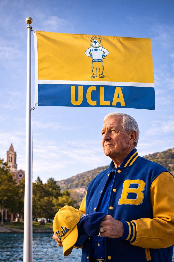 UCLA Bruins Throwback Vintage Flag 3x5