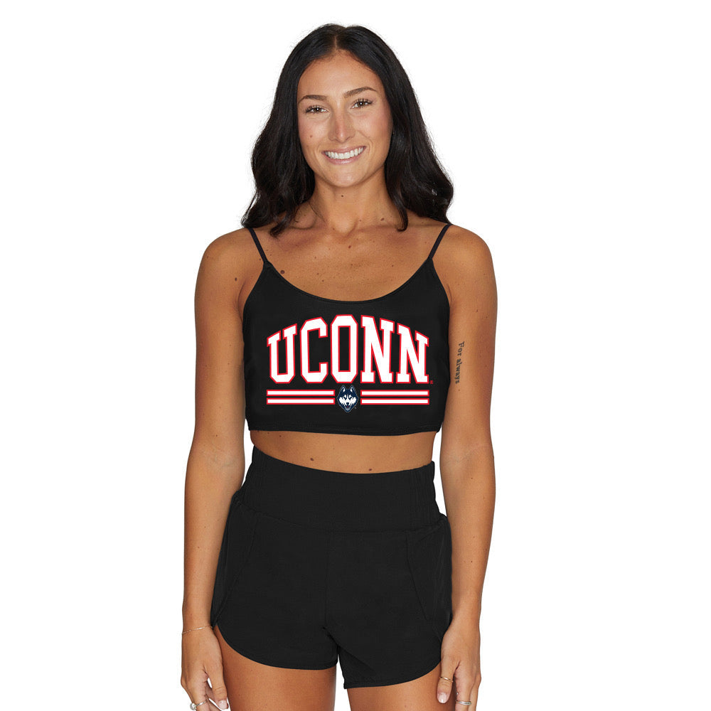 UConn Black Spaghetti Tank | lojobands