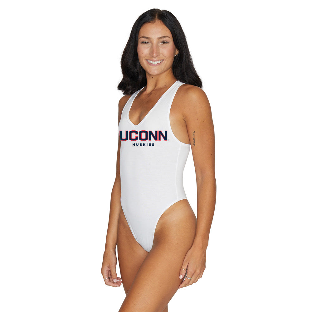 UConn White Bodysuit | lojobands 3